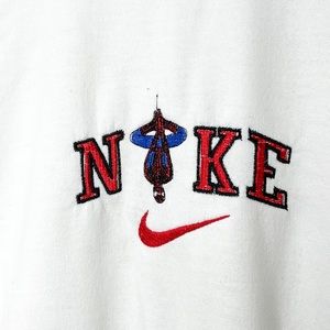 Spider-Man Nike embroidered crewneck